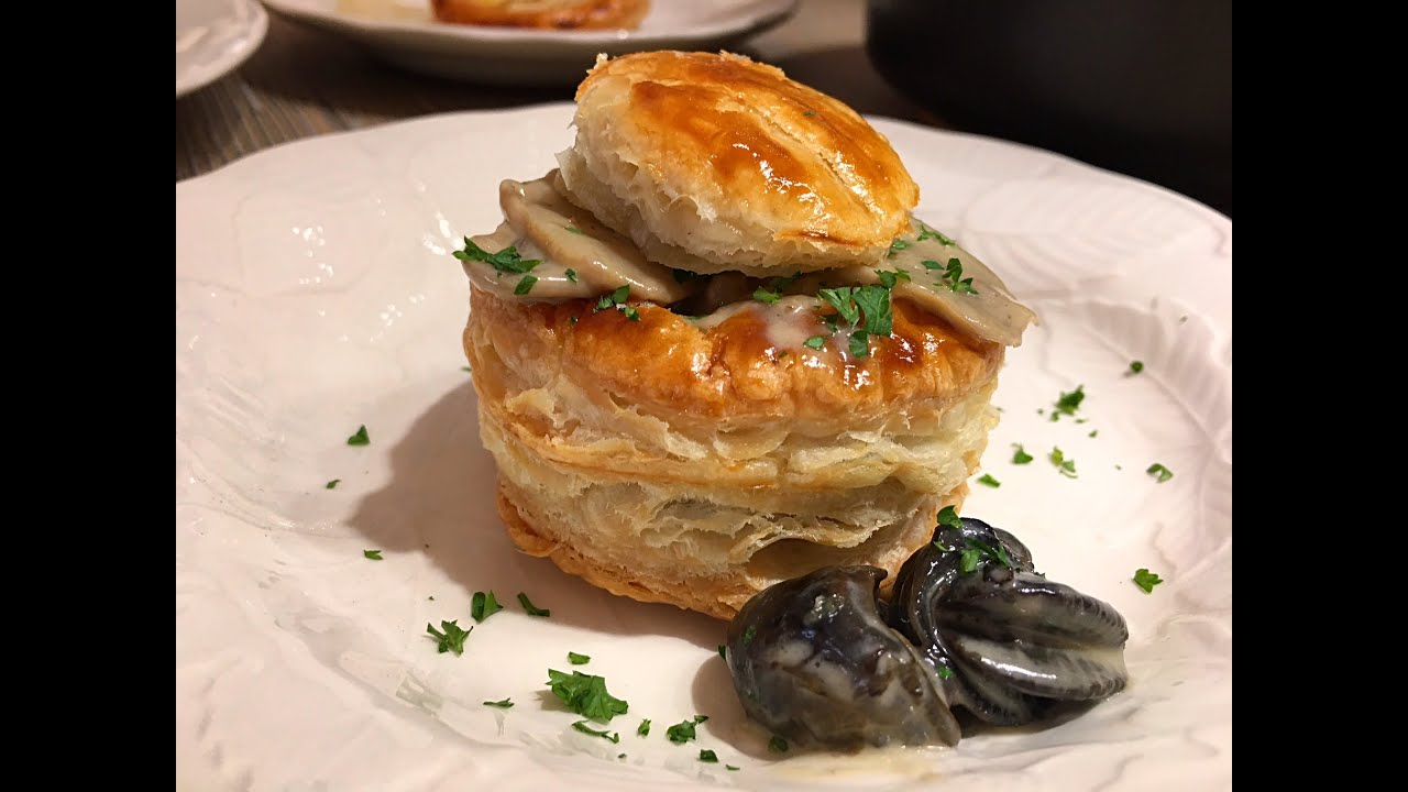 Escargot con Funghi in Vol-au-vent Recipe - Episode 281