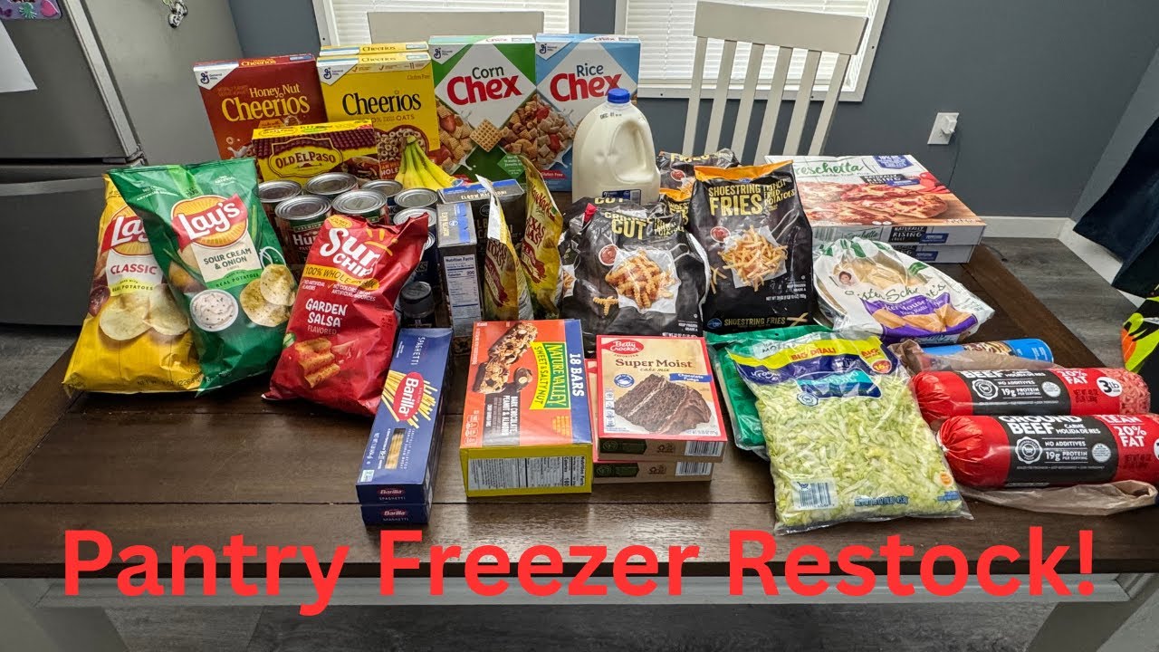 Grocery Stock Up