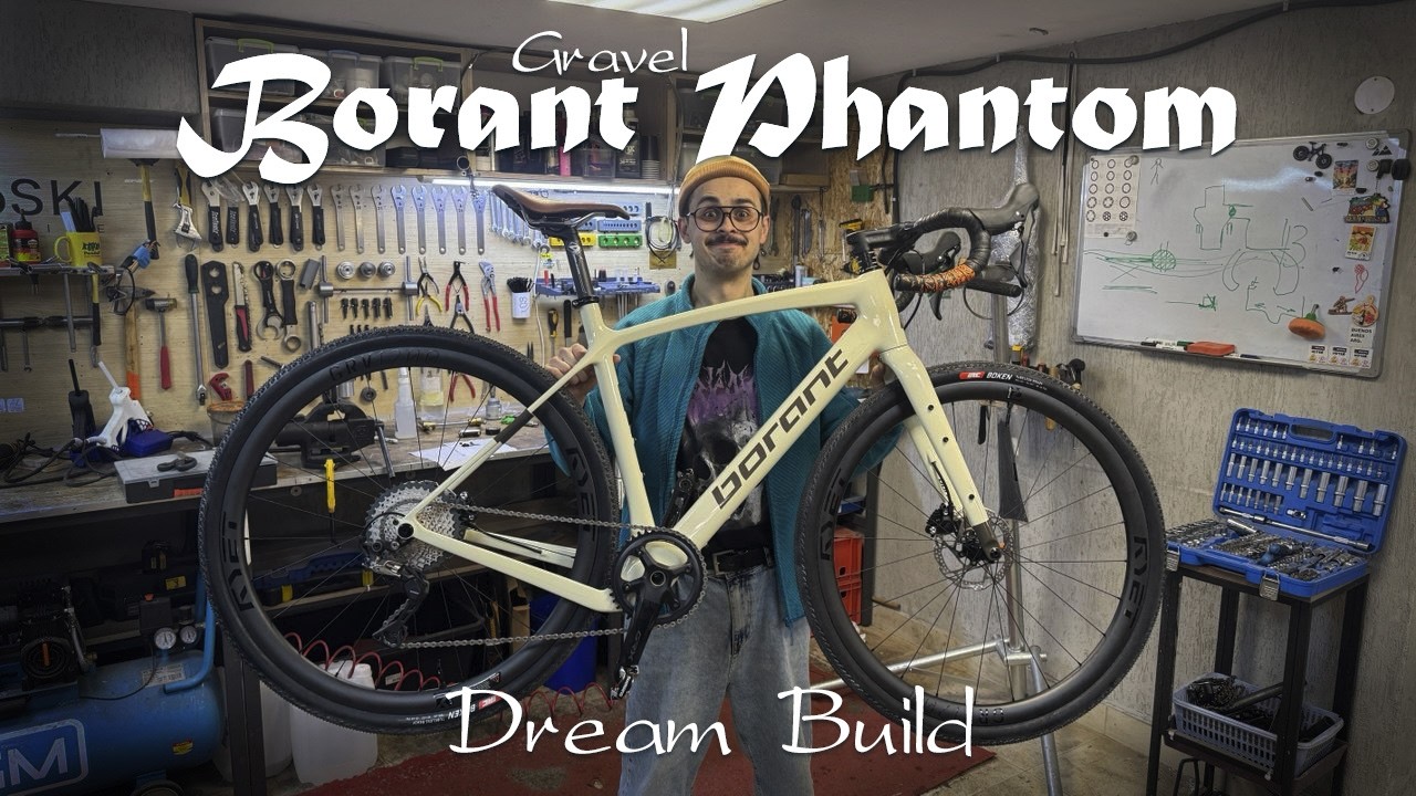 Сборка моего нового карбонового гравийника на фреймсете Borant Phanton Dream Build gravel #гревел
