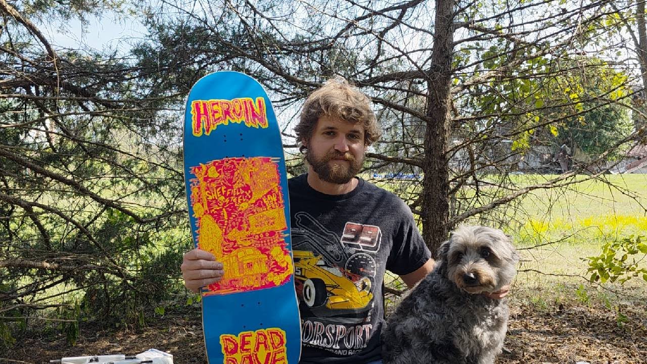 Dead Dave Skateboard Unboxing and Setup