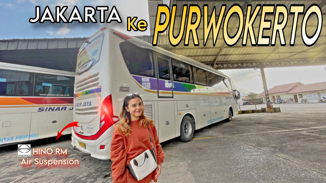 Ke PURWOKERTO Naik Bus PELANGI 🌈