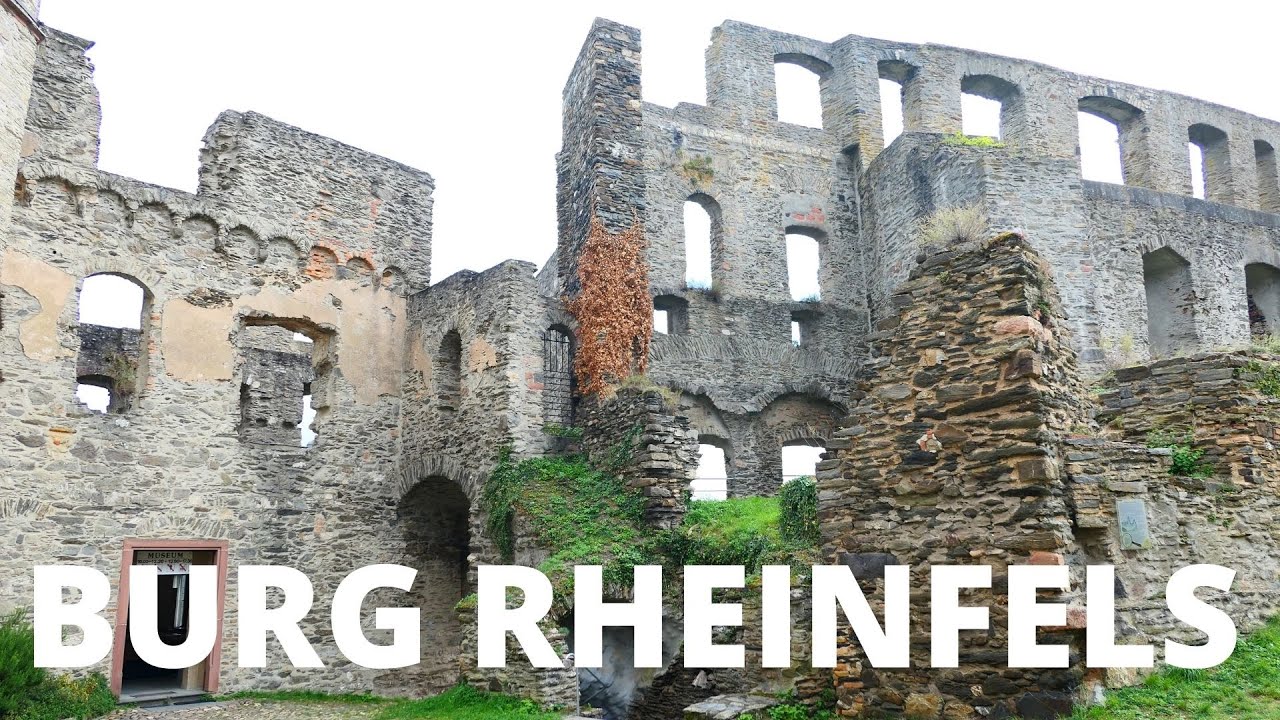 BURG  RHEINFELS  - die sch&ouml;nsten Burge und Schl&ouml;sser in Deutschland - Teil #04