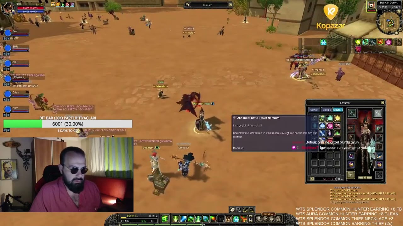 DAVAR DOLANDIRILIYOR #silkroadonline #trsro #gamegami #troya #cengizhançelik