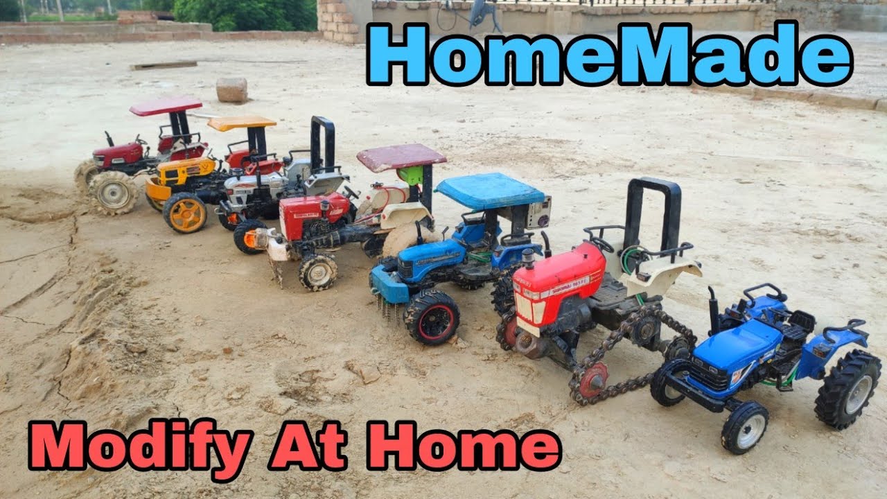 Tractor models Modified at Home by Mr.pendujatt Arjun,Swaraj,HMT,Sonalika,Eicher, New Holland