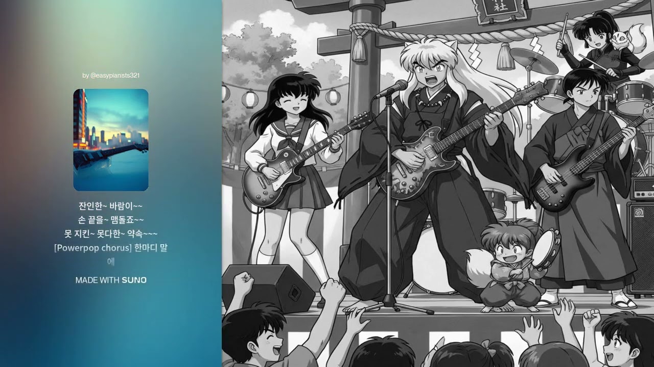 [Suno AI V4.5] 시대를 초월한 마음 Rock metal