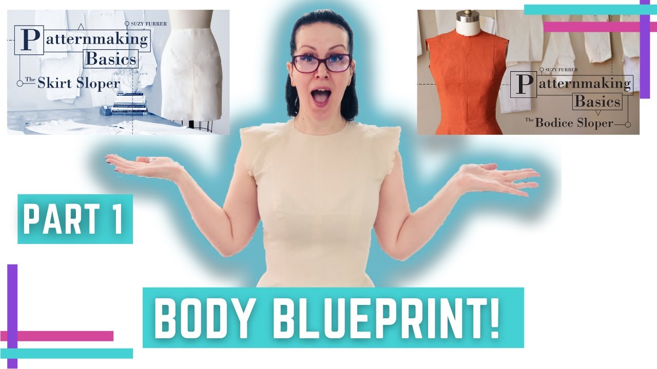 My Body Blueprint :: Making My Slopers Using Suzy Furrers Craftsy Classes :: Part 1