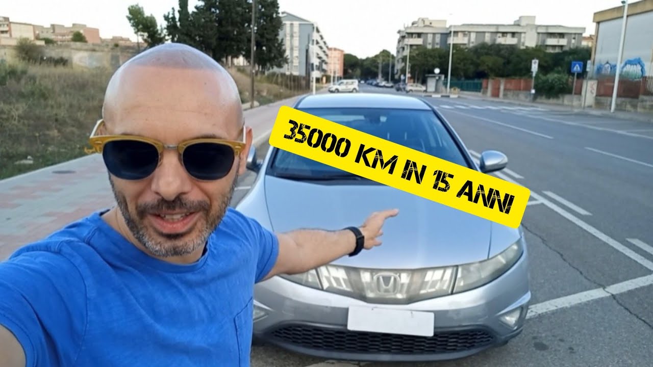 35000 KM IN 15 ANNI: HONDA CIVIC MA COME SEI RIDOTTA!!!