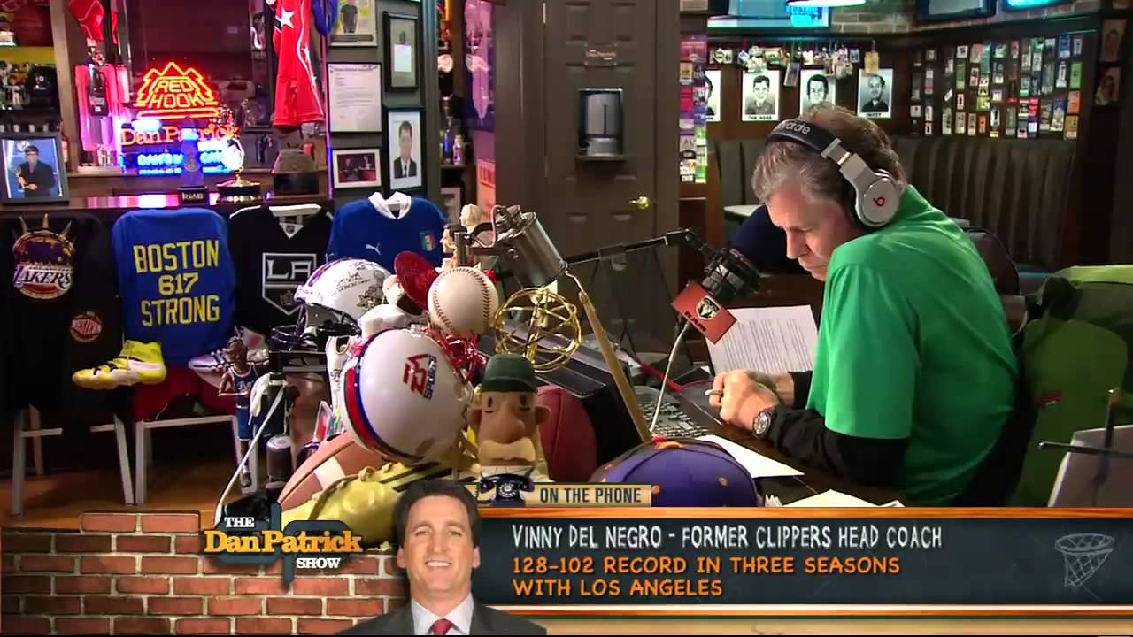 Vinny Del Negro on The Dan Patrick Show 5/28/13
