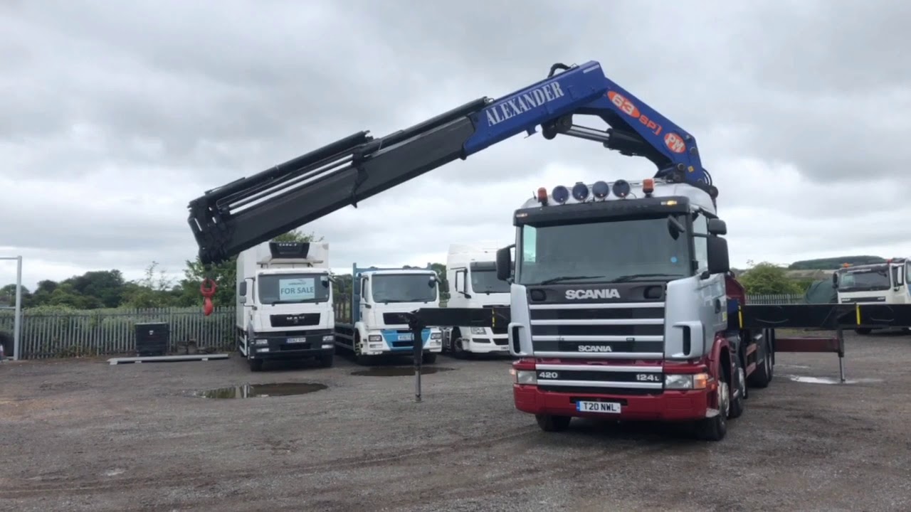 Scania Rigid & PM 63 Crane - www.vindicoltd.co.uk