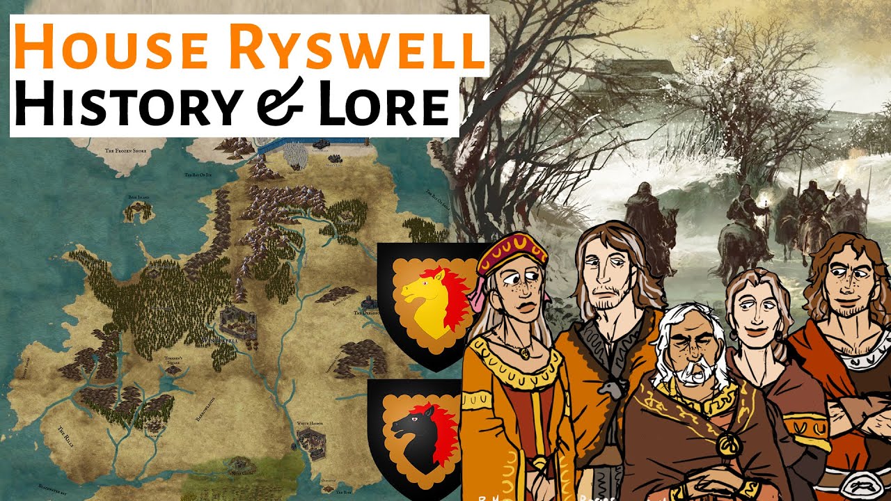 House Ryswell Of The Rills | The North | House Of The Dragon / ASOIAF History & Lore Explained