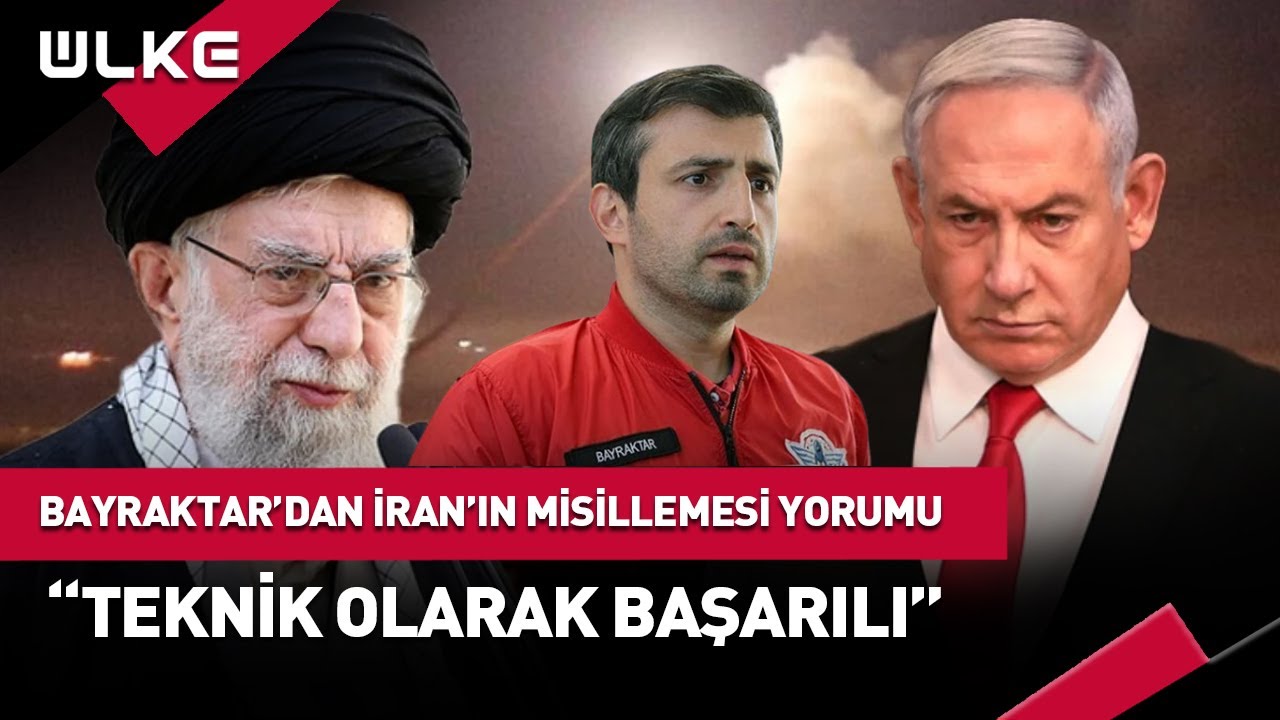 🔴Selçuk Bayraktar'dan İran’ın İsrail Misillemesine Karşın İlk Sözler... #SonDakika