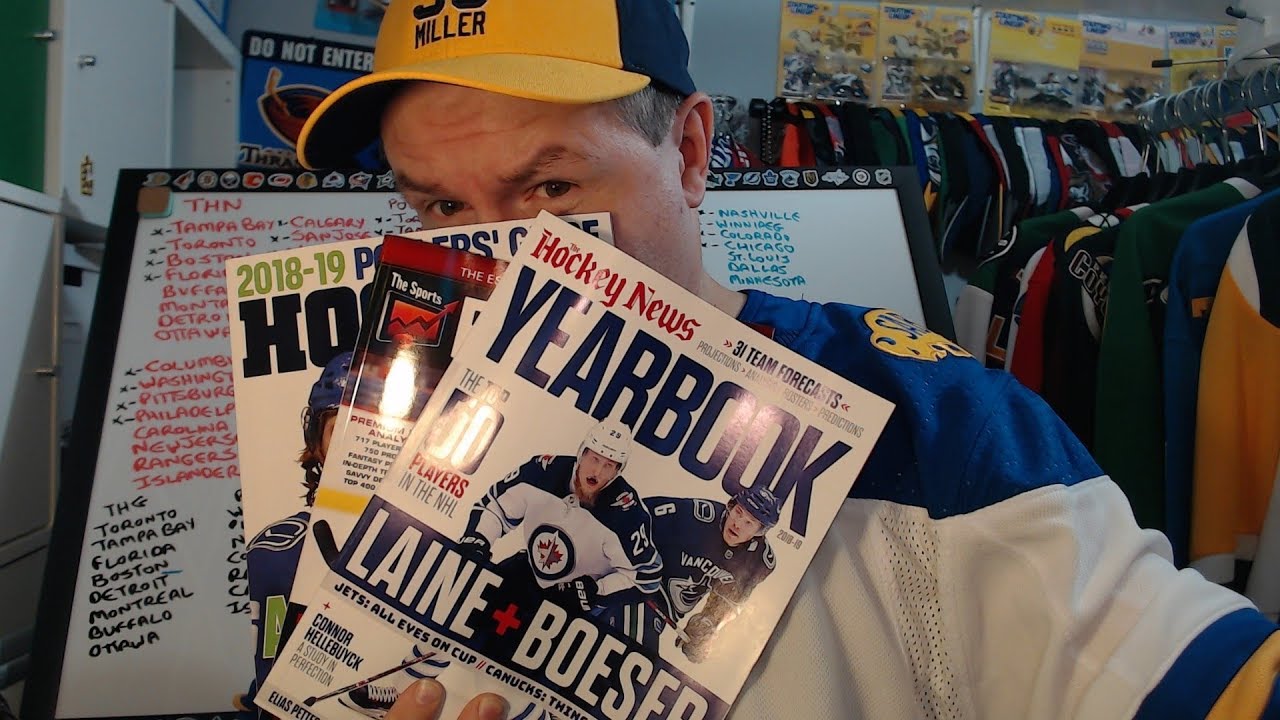 2018-19 NHL Standings Predictions By Three Yearbooks