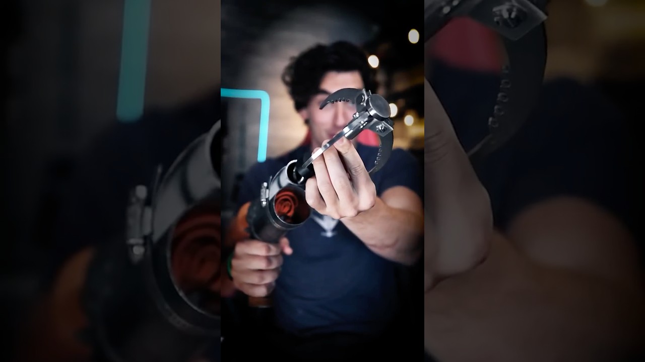 Grappling Hook Vs Car!