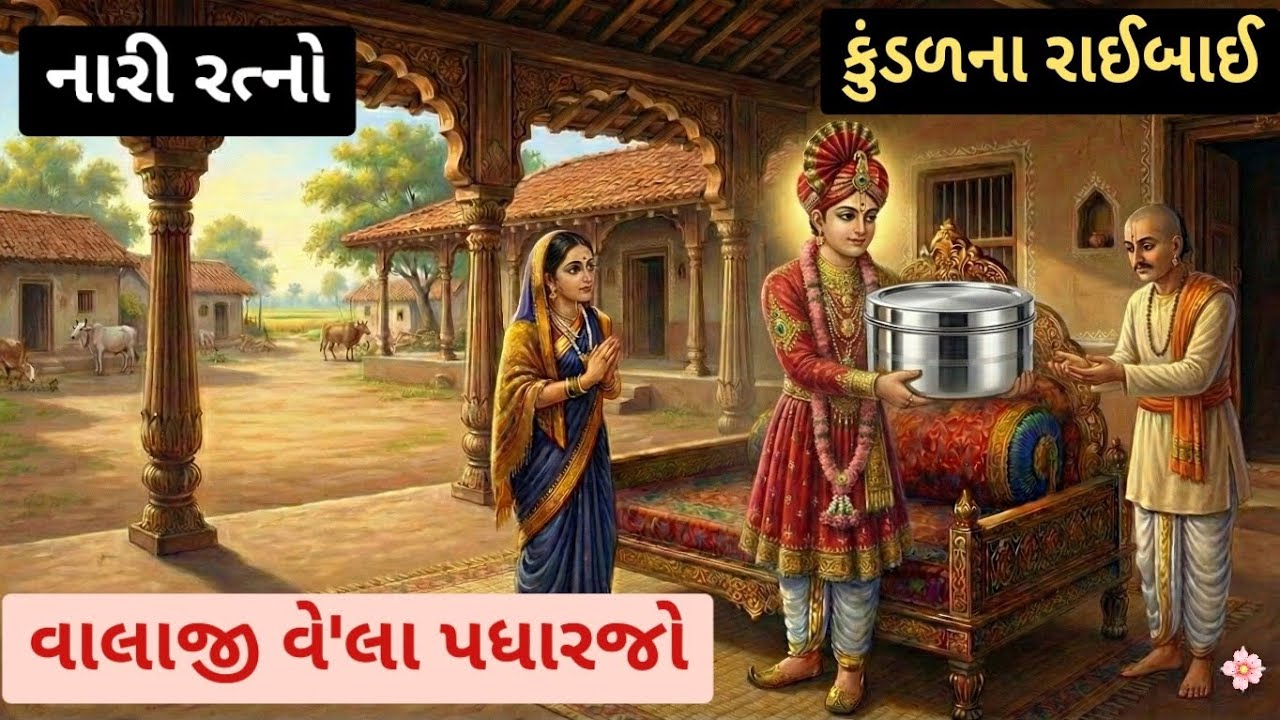 નારી રત્નો કુંડળના રાઇબા જેની ભક્તિ એવી કે વિરહથી સામસામે મન ઉદાસ થયું.શિરામણ અને ગોવિંદસ્વામીનીવાત 