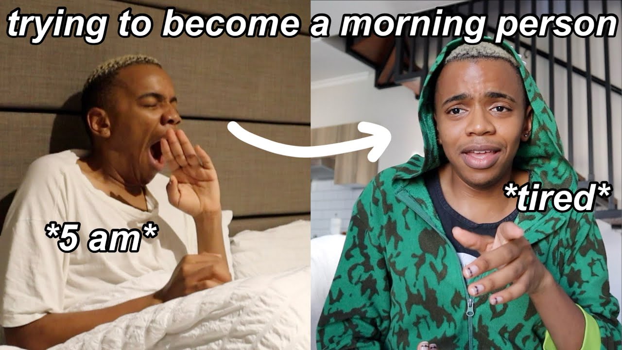 I TRIED WAKING UP AT 5AM