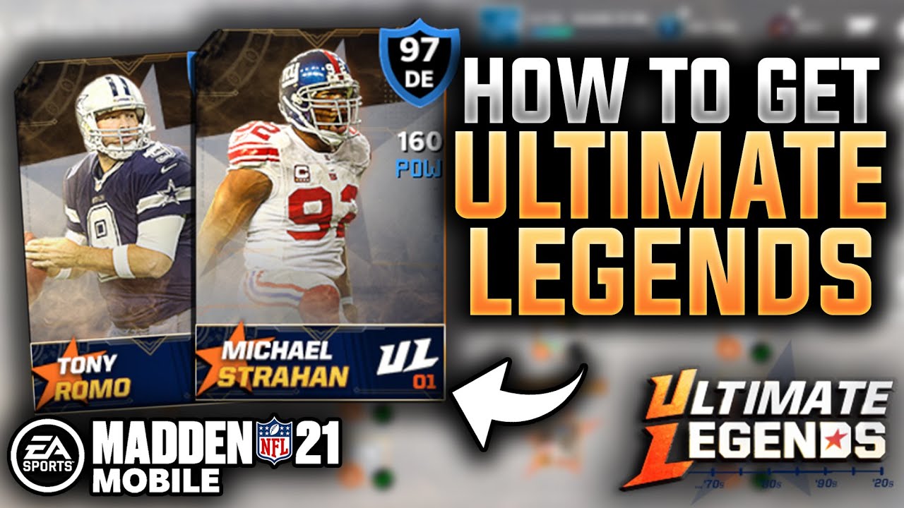 HOW TO GET ULTIMATE LEGENDS! - Madden Mobile 21