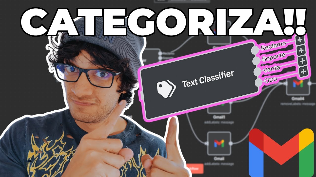 Automatiza tu Gmail con n8n | Clasifica correos autom&aacute;ticamente