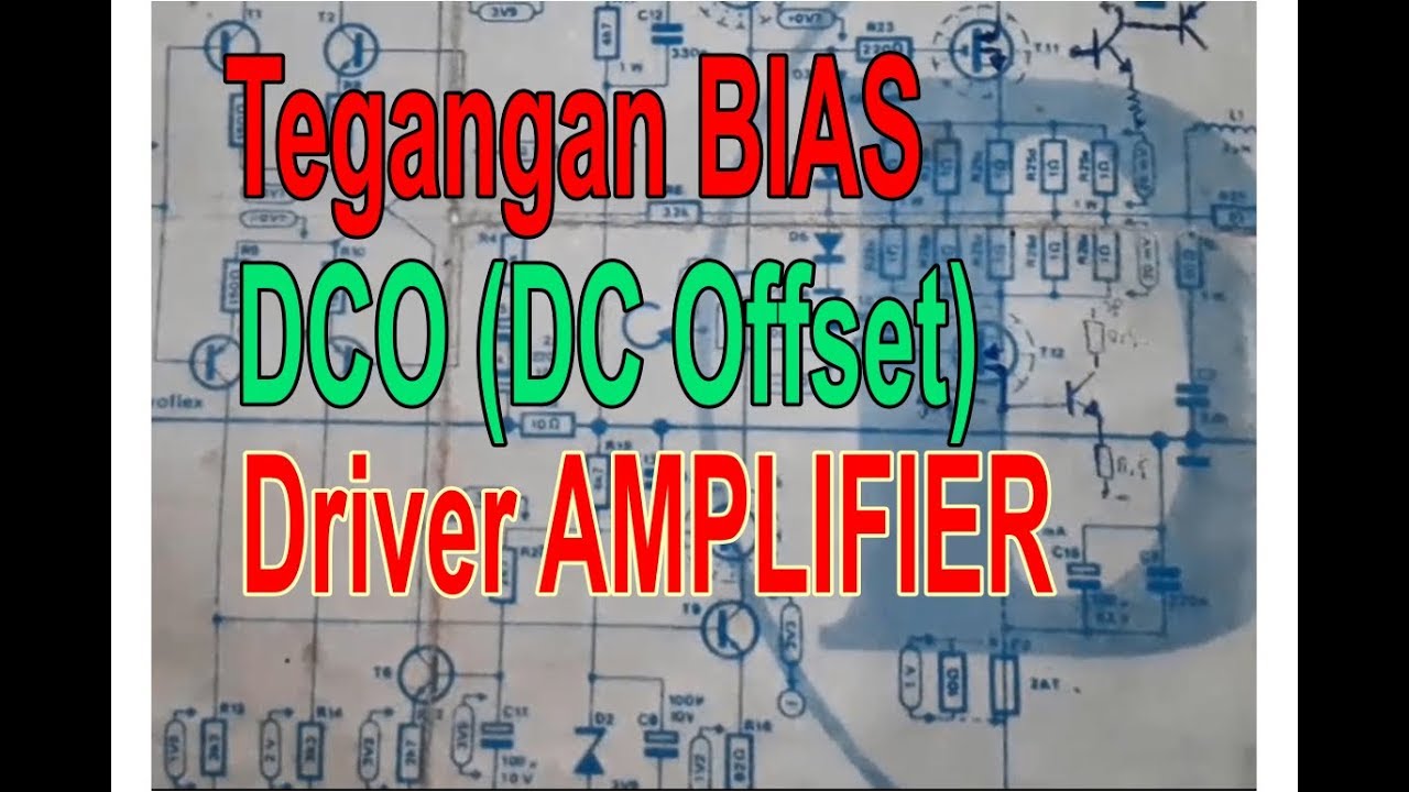 DCO DAN TEGANGAN BIAS DRIVER POWER AMPLIFIER