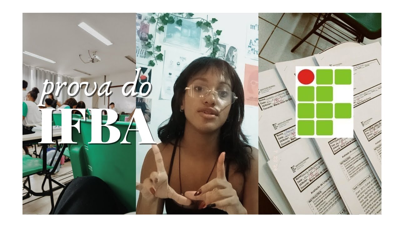 ME ATRASEI PARA A PROVA DO IFBA| tudo sobre o dia da prova (e passei)