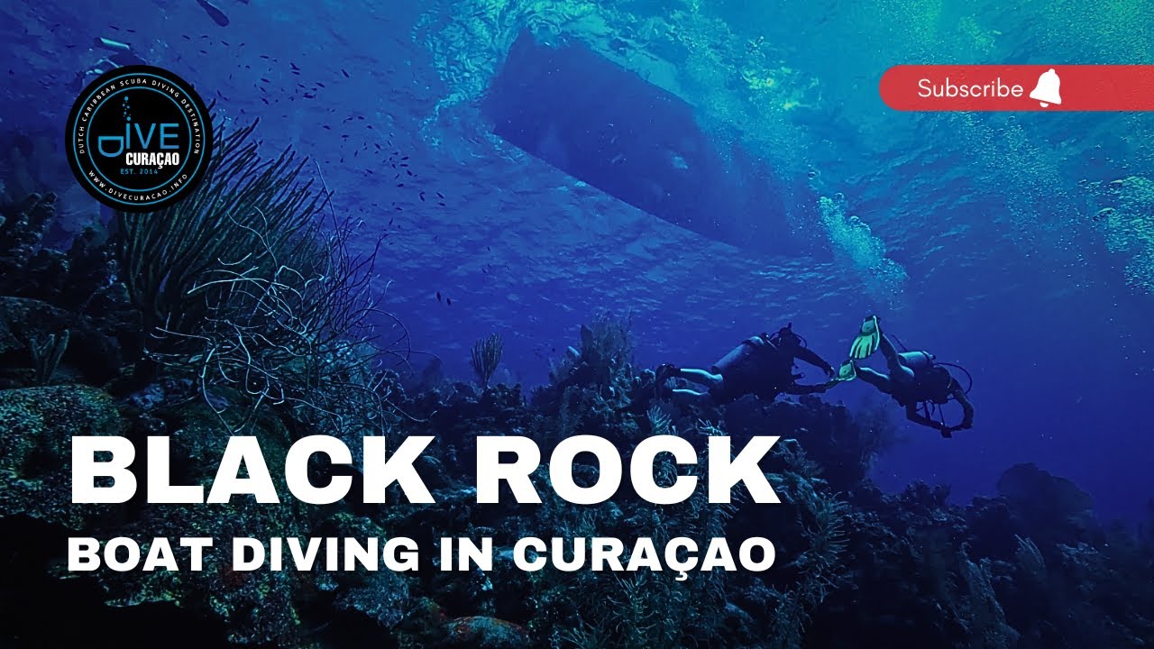 Boat Diving at Black Rock Dive Site: Cura&ccedil;ao Scuba Diving in 4K with Ocean Encounters