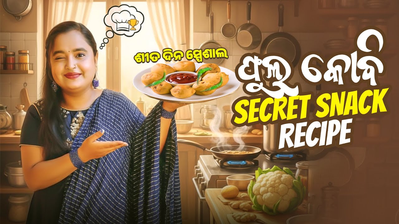 Phula Kobi Chop Recipe | Phula Kobi Chop Odia | Cauliflower Potato Chop
