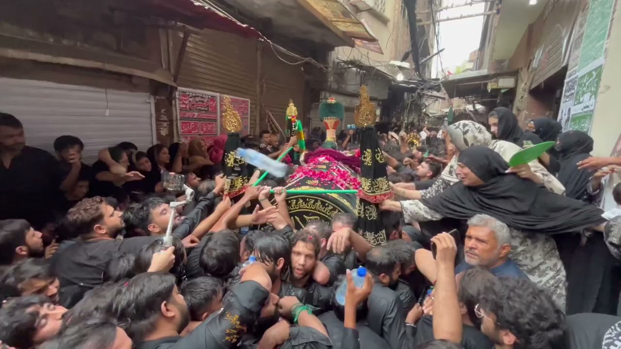 28 Safar Taboot e Imam Hassan as | Imambargah Akbar Ali Shah Mochi Gate Lahore 