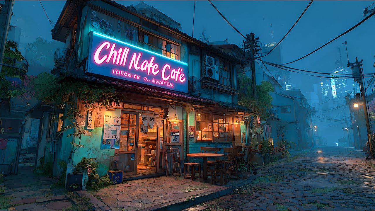 Midnight Focus Session ☔ 90s Rainy Lofi Chillhop Beats | 12 Hour Chill Mix