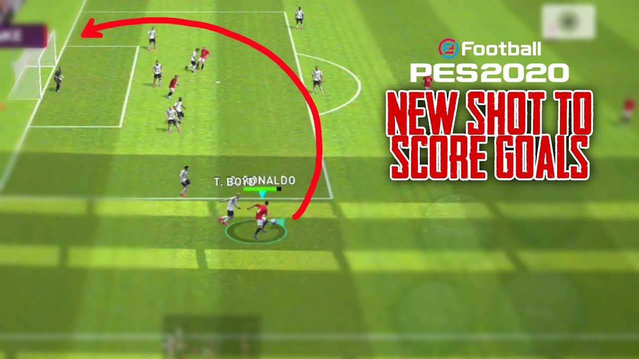 How To Score Goals Easily From Every Shot In Pes 2020 Mobile