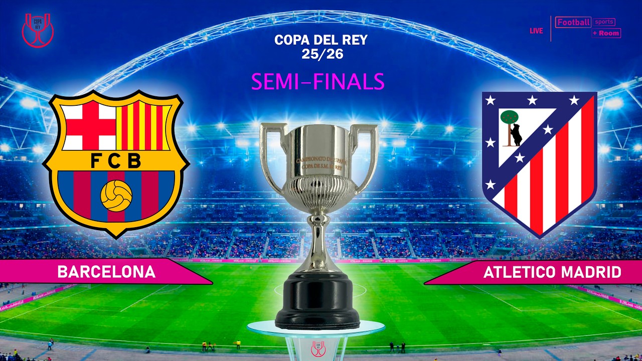 Barcelona vs Atletico Madrid | Copa del Rey - Semi Final || Full Match All Goals | PES 21 Simulation