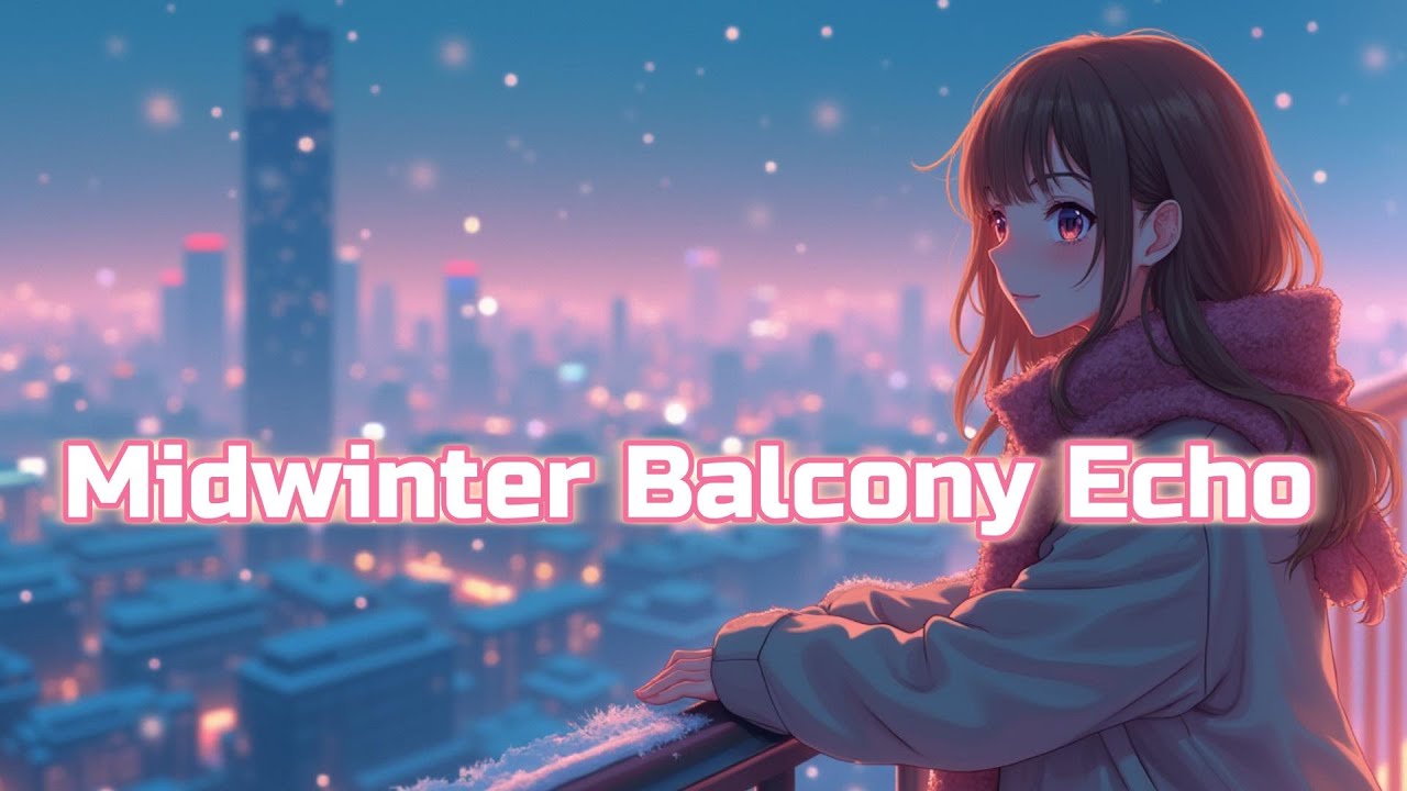 Midwinter Balcony Echo | Chill Synthwave & Dreamwave Night City Ambience