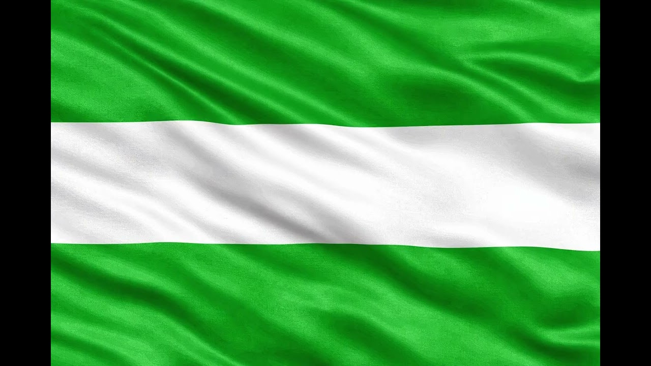 BANDERA DE LIBERACION NACIONAL (PLN) Y HIMNO DE COSTA RICA