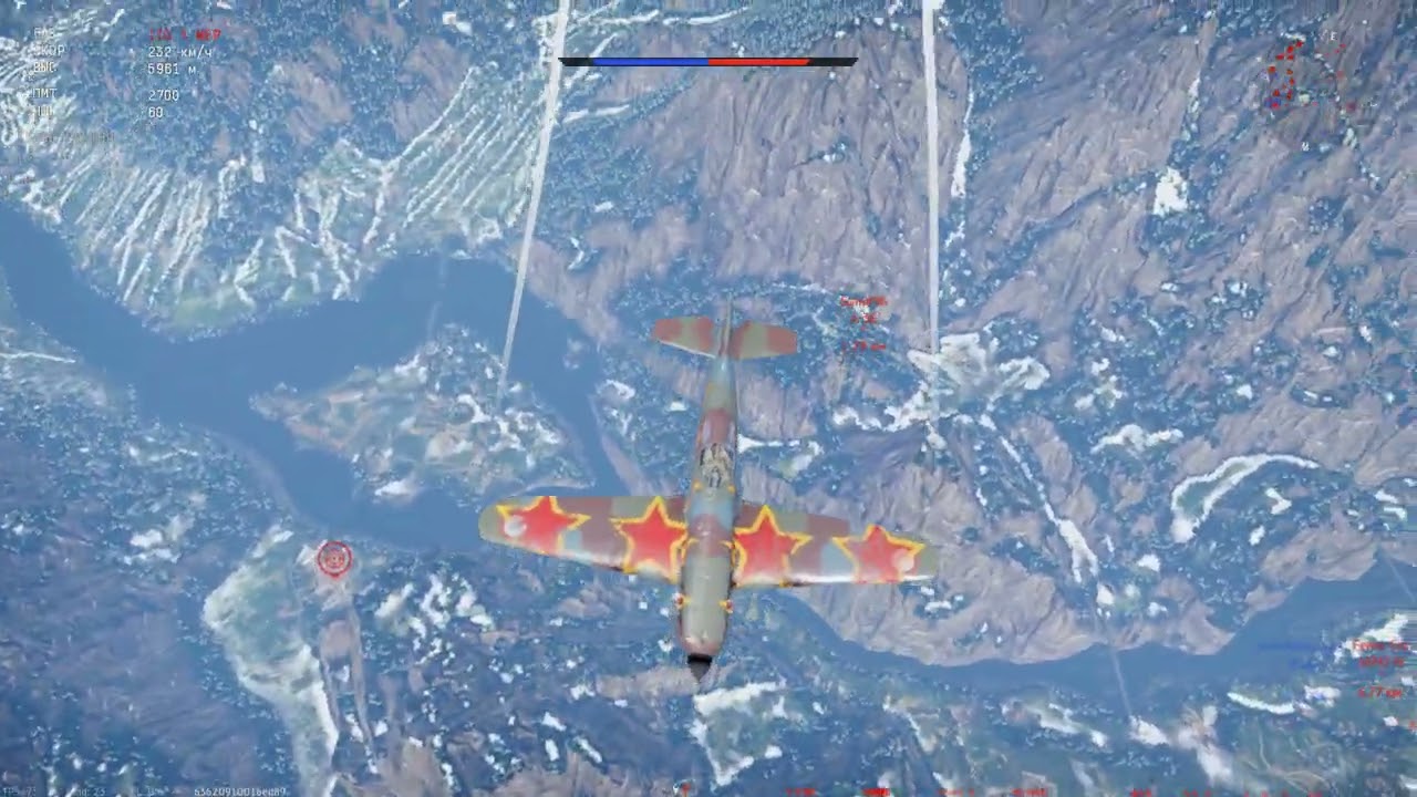 War Thunder Авиация Франции БР 3 0  Добрая получилась охота на D 520