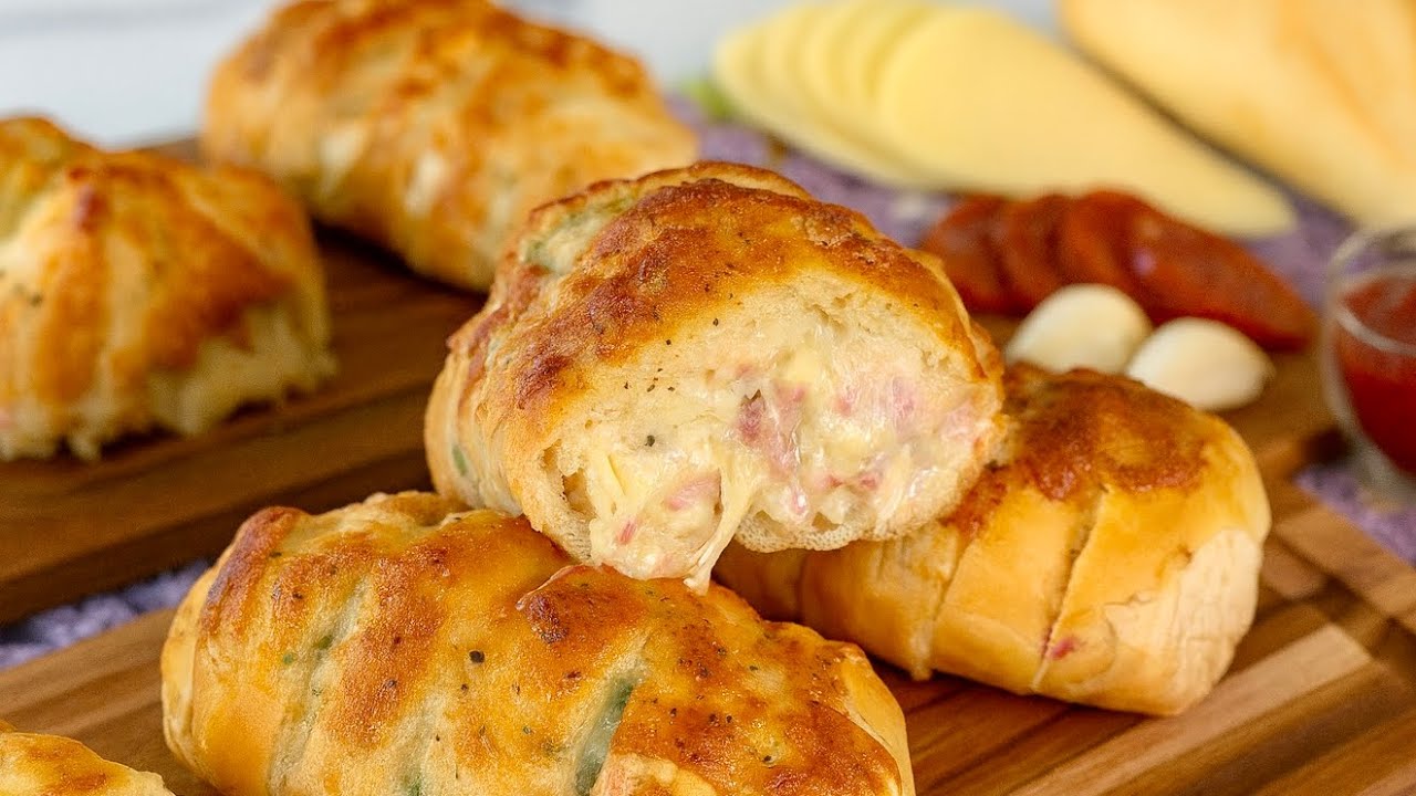 O MELHOR PÃO DE ALHO Cremoso com Calabresa da SUA VIDA | Receita Fácil, Crocante e Cheia de Dicas!
