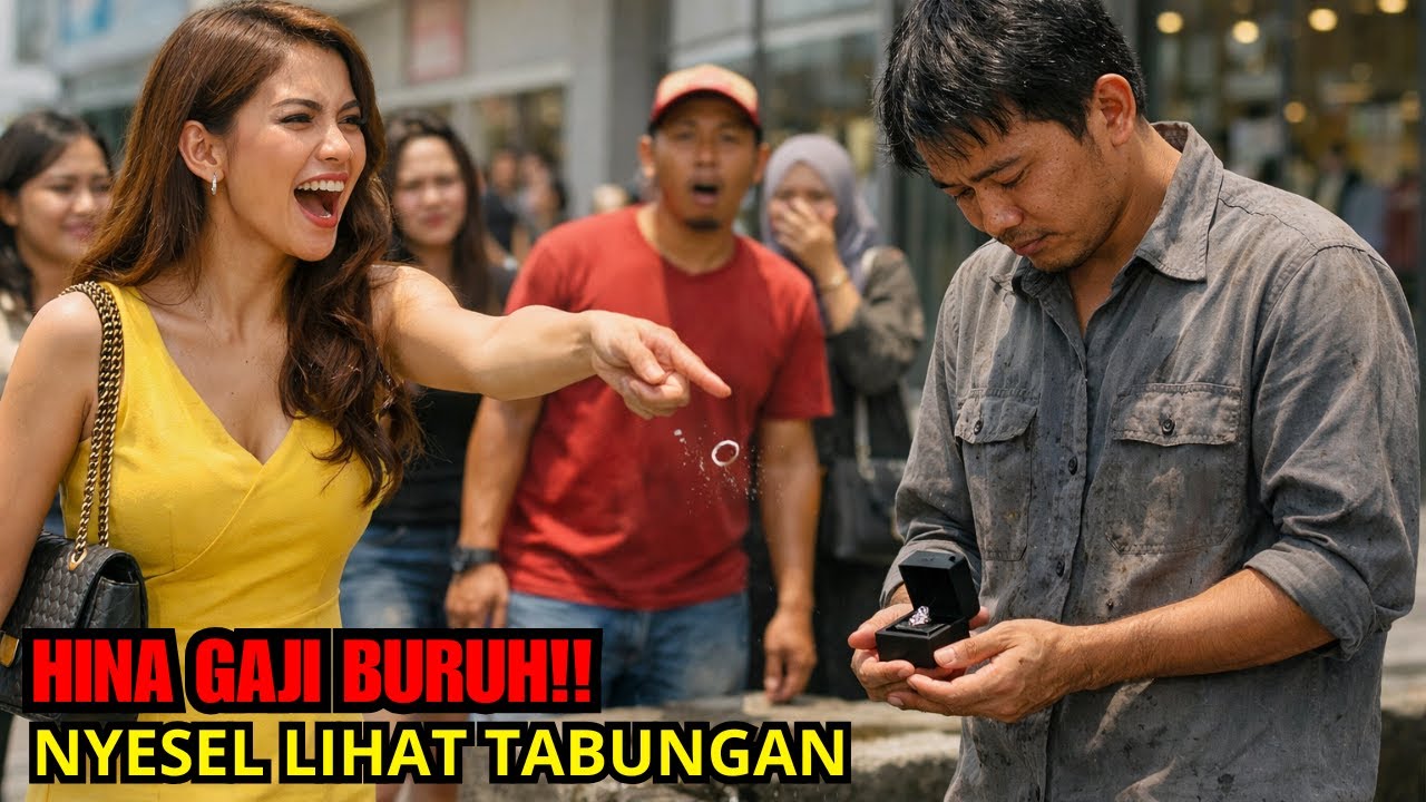 Buang Cincin Lamaran❗ Hina Gaji Buruh! Si Wanita Menangis Saat Tahu Tabungannya...