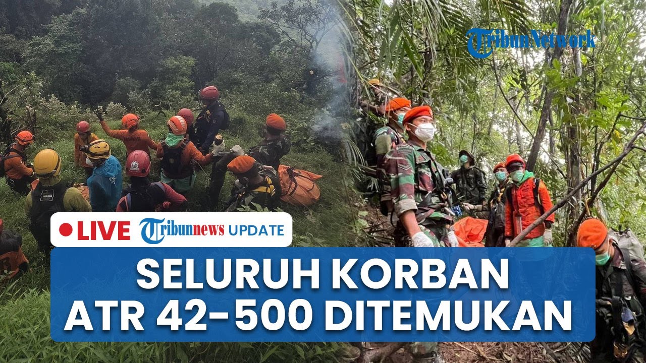 🔴LIVE: Seluruh Jenazah Korban Pesawat ATR 42-500 Telah Ditemukan di Hari ke-7 Penyisiran Bulusaraung