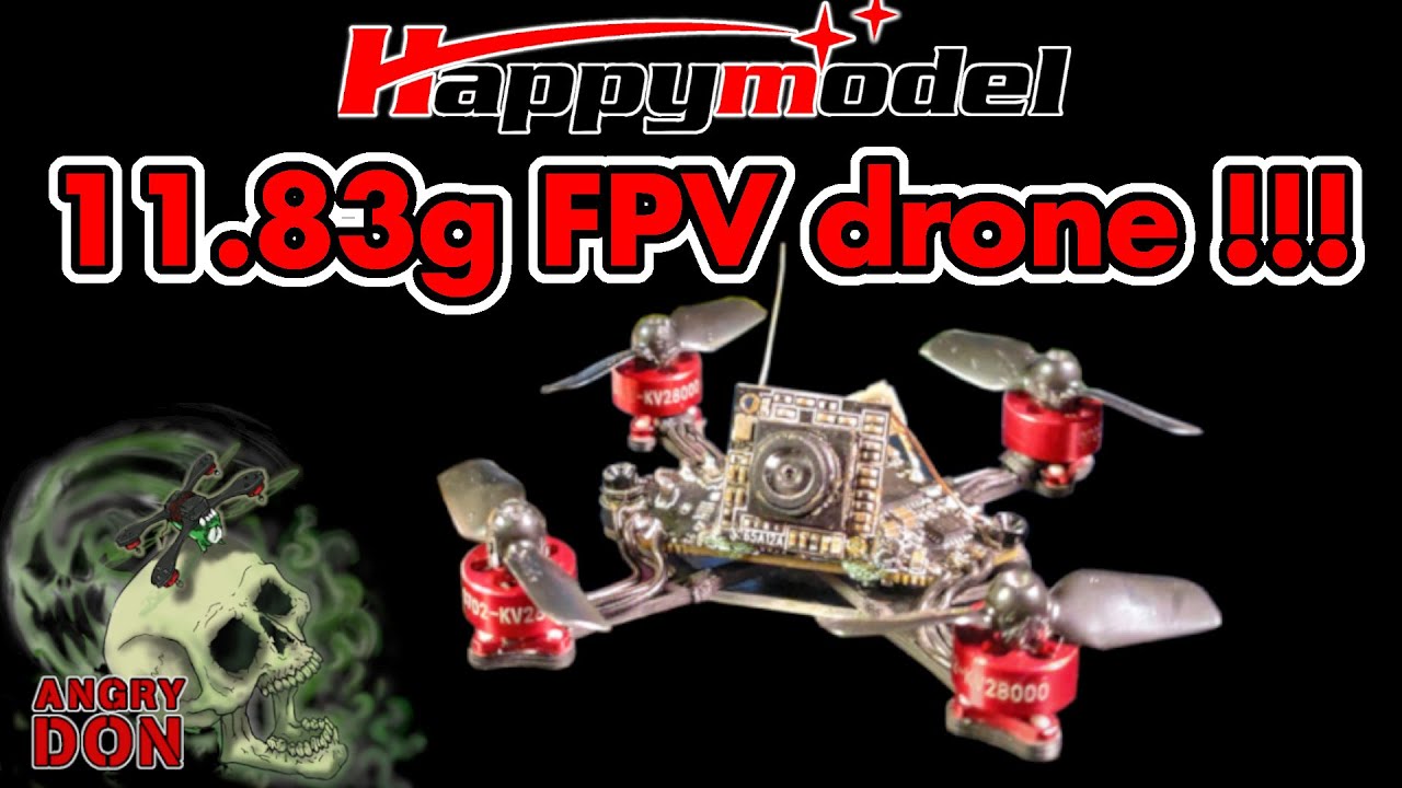 lightest FPV freestyle drone 🤯 11.83 grams mobeetle6 Happymodel