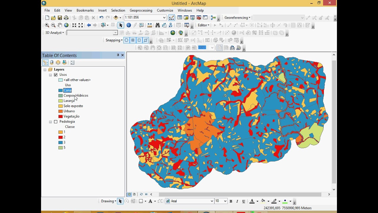 Atividade 14 - Elabora&ccedil;&atilde;o do Mapa de Fragilidade Ambiental