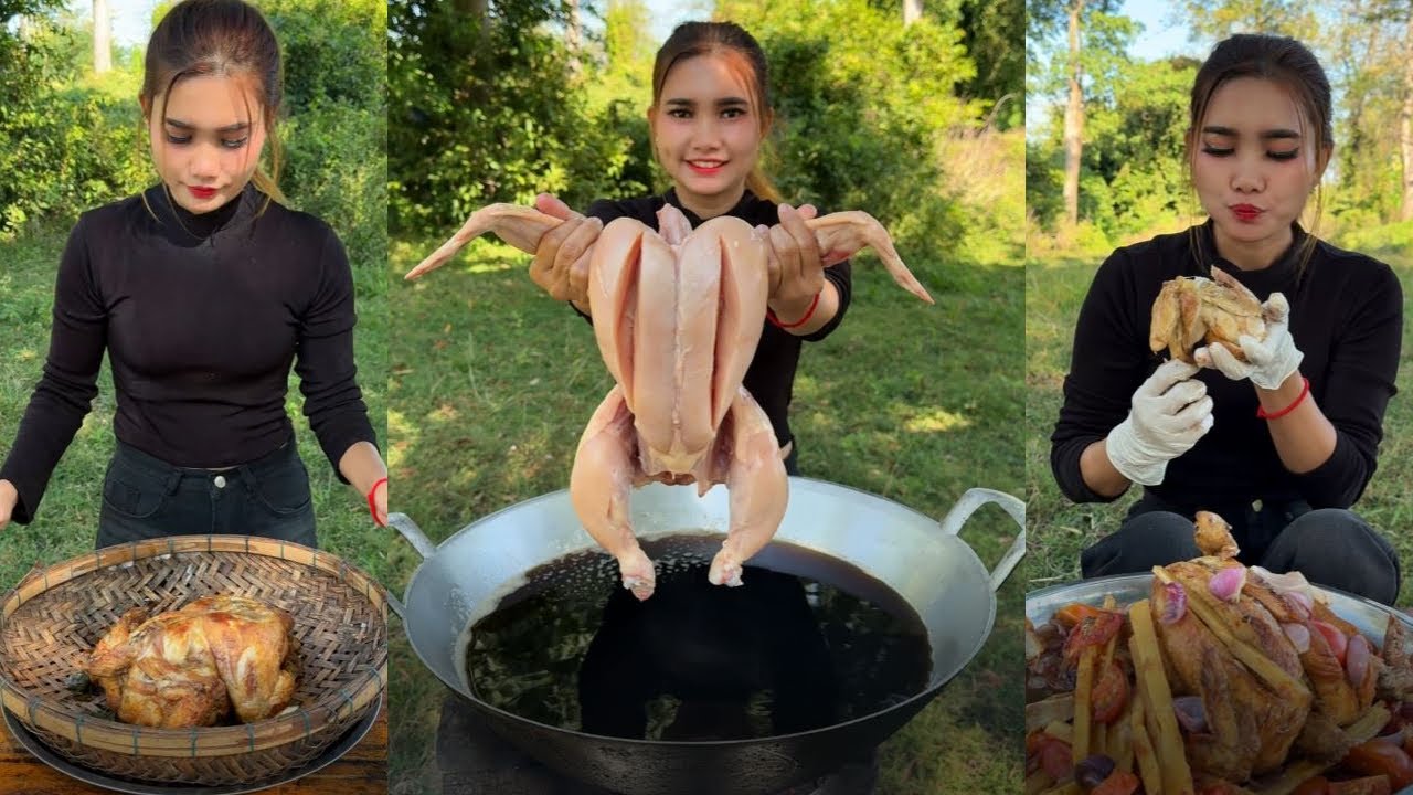 How to cook chicken braised with tomato recipe