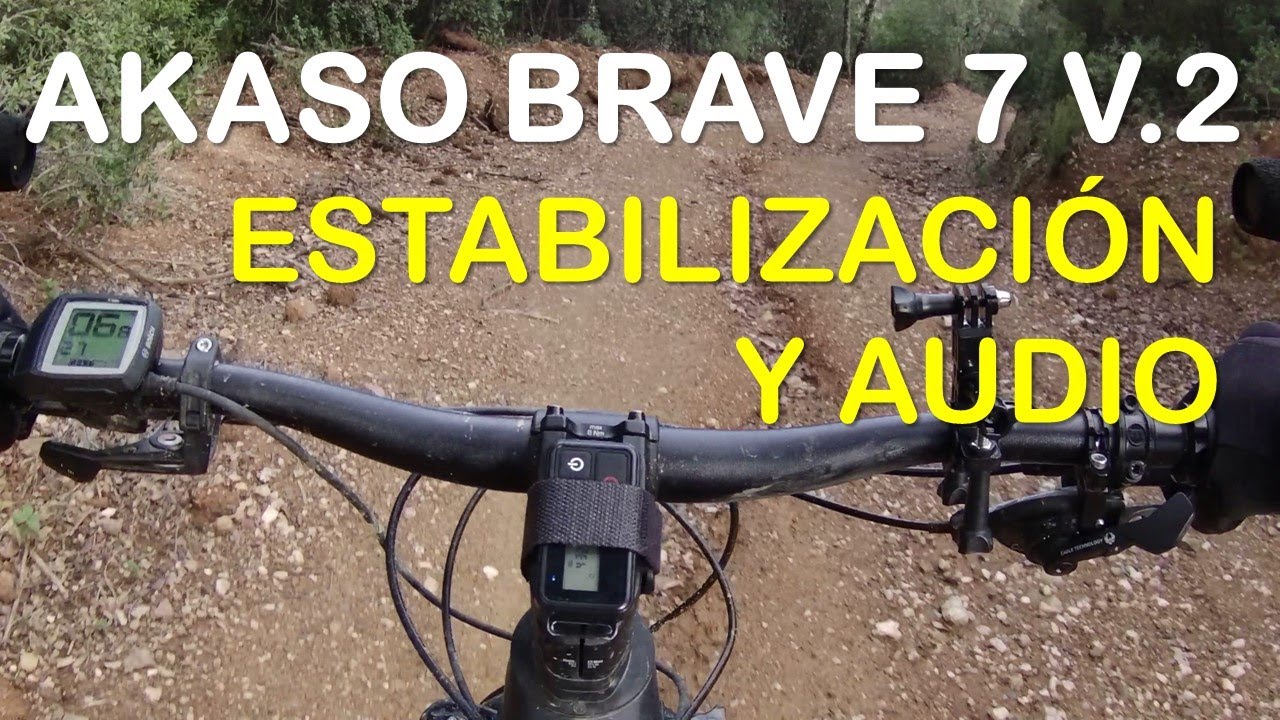 Akaso Brave 7 v2. Prueba de Estabilización y Audio