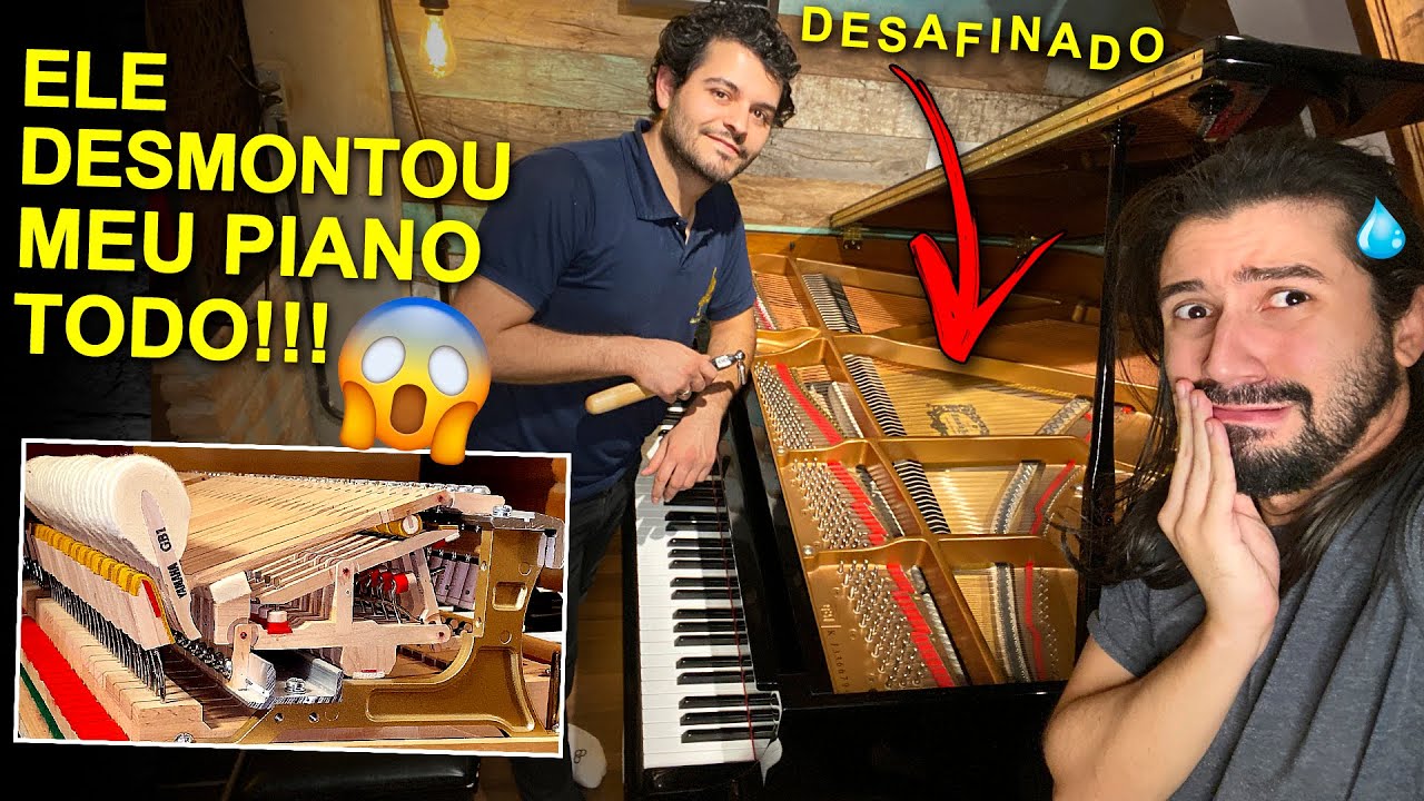 COMO É AFINAR UM PIANO (completo + manutenção) - Franz Ventura