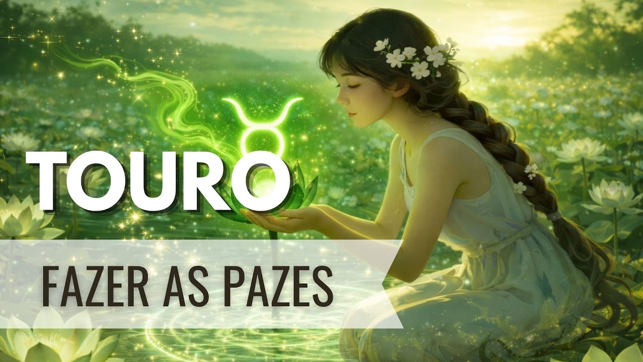 TOURO♉️FAZER AS PAZES ABRE A TUA PROSPERIDADE  #tarot #touro  #signos #baralhocigano