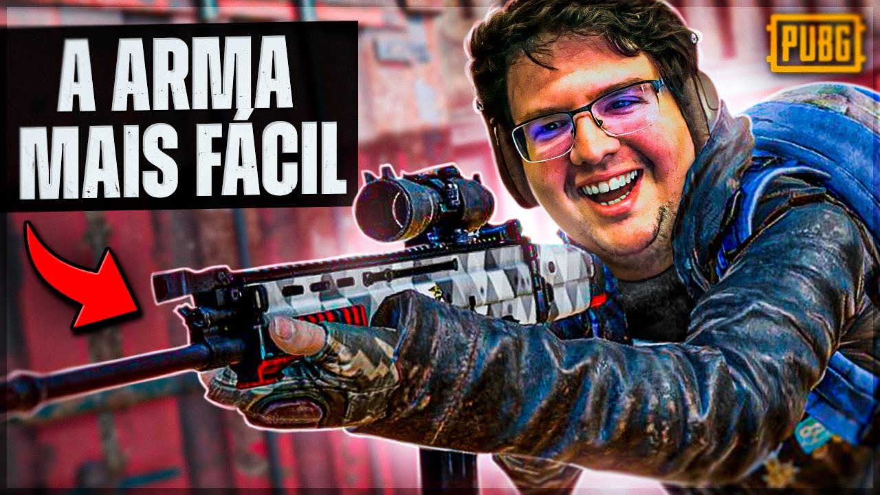 A MELHOR ARMA PRA INICIANTES NO PUBG