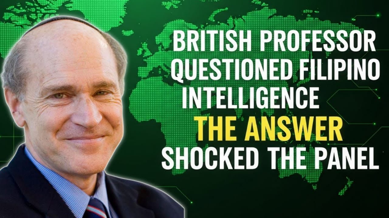 British Professor Questioned Filipino Intelligence- The Answer Shocked The Panel