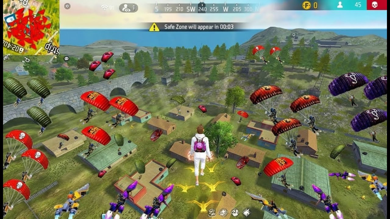 32 kills 💪 Rendom Guns 99%Headshot Rate ⚡| Solo Vs Squad Full Gameplay | AMD Rayzen 🖥 Freefire