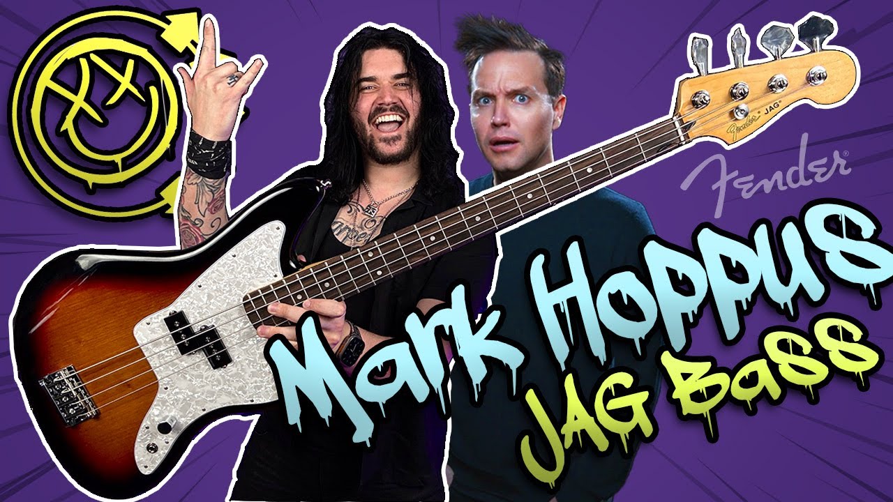 Демонстрация фирменной бас-гитары Fender MARK HOPPUS! - Новейшая фирменная бас-гитара Blink-182 о...