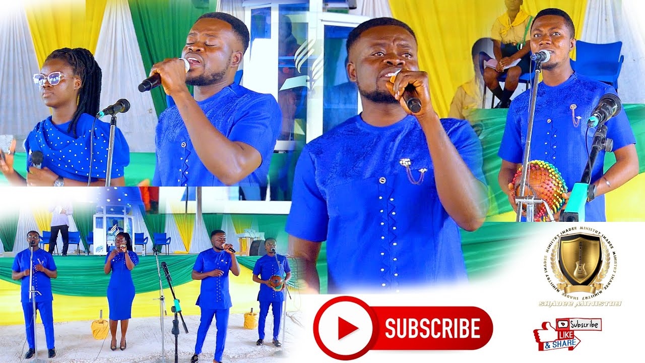 You will feel the presence of the HOLY SPIRIT after watching Shadrack and AsenkafoƆ performing LIVE