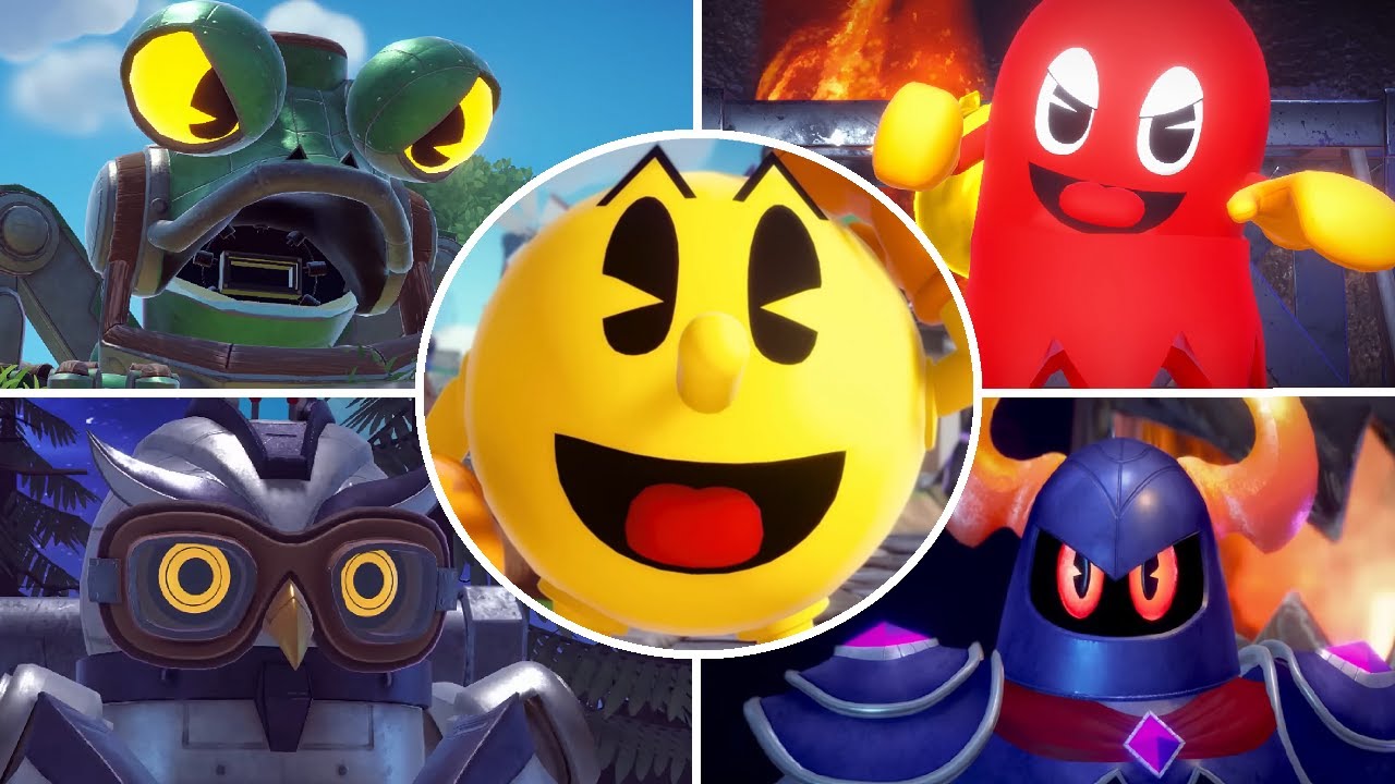 PAC-MAN WORLD 2 Re-PAC - All Bosses (No Damage) - Original Version