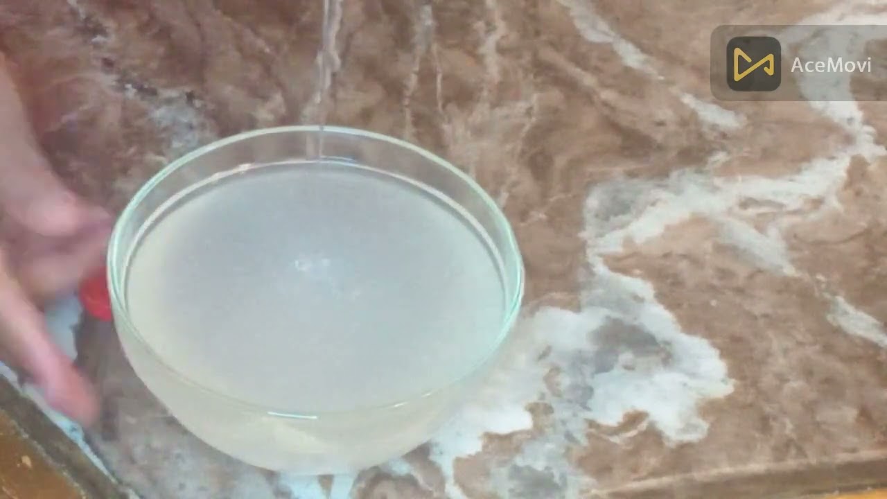 كيفيه تحضير ماده البولي فنيل الكحول{PVA}في المنزلHow to prepare polyvinyl alcohol {PVA} at home