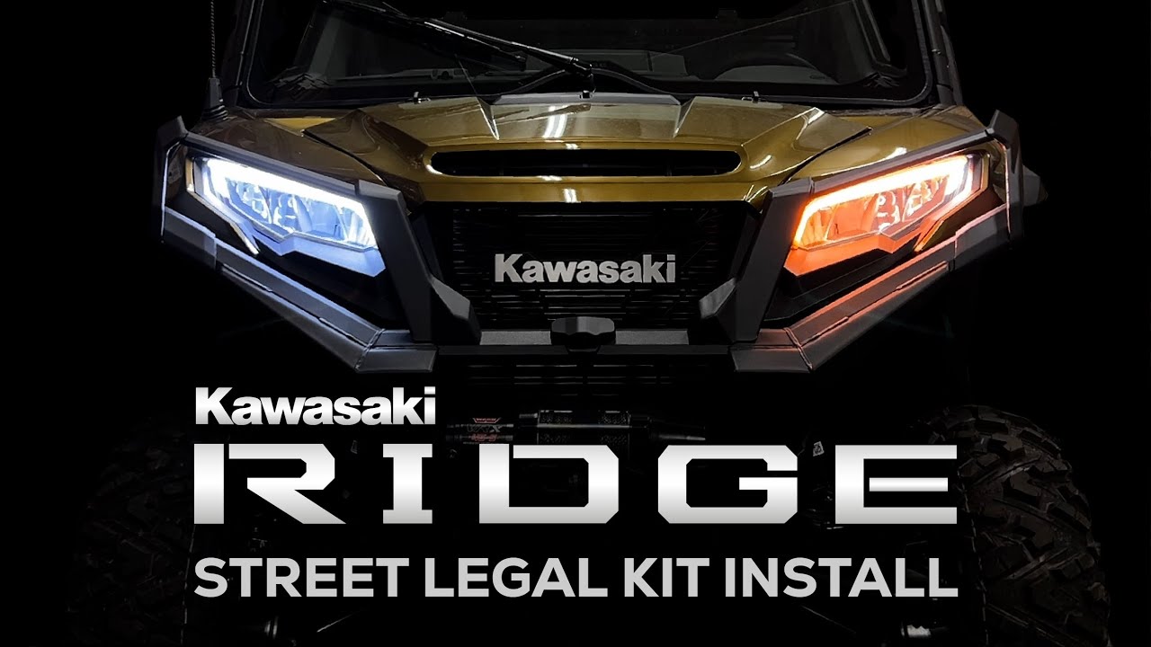 Kawasaki RIDGE - Street Legal Kit Install | WD ELECTRONICS