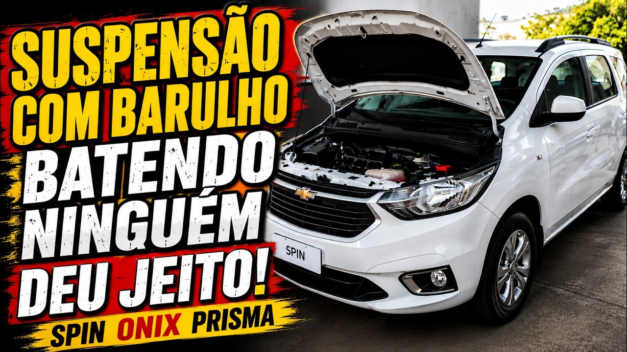 Suspensão Batendo! Ninguém Deu Jeito Spin Cobalt Onix.